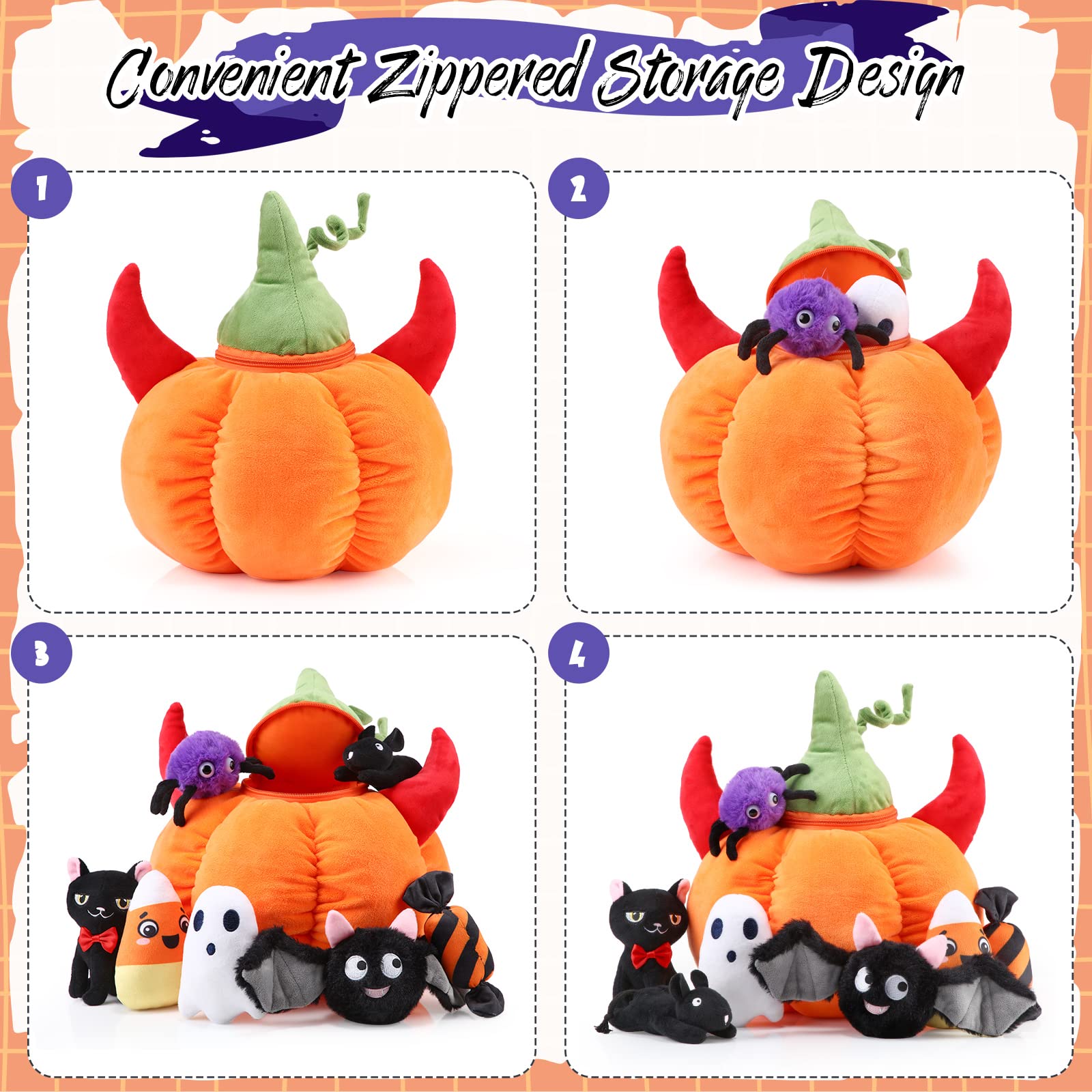 Amazon.co.jp: My First ハロウィン パンプキン プレイセット 8個